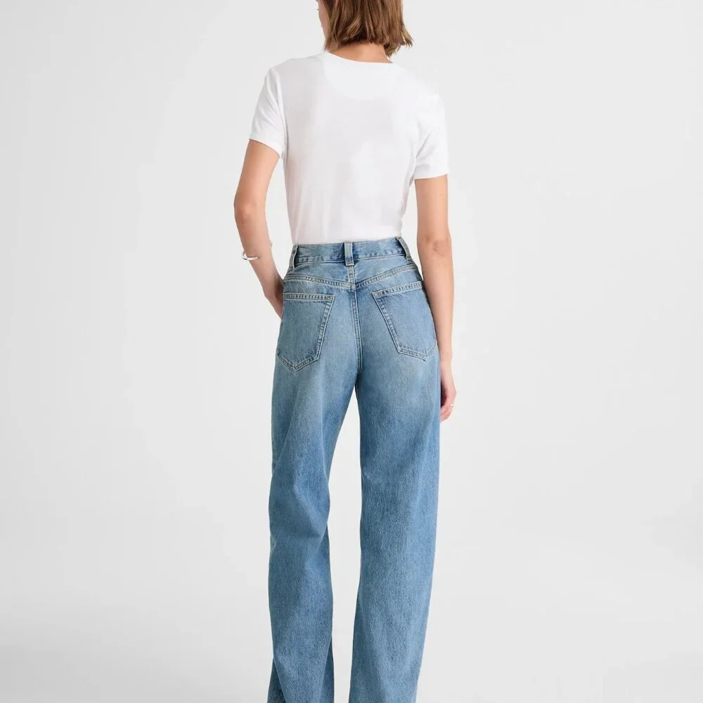 NWT MADEWELL Petite Balloon Jean - Picture 4 of 6